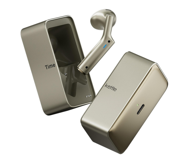 TimeKettle Słuchawki tłumaczące W4 Plus złote - 1600771 - zdjęcie 2